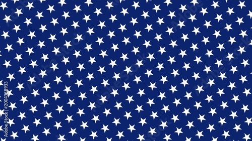 Blue Dreamy Star Dynamic Background