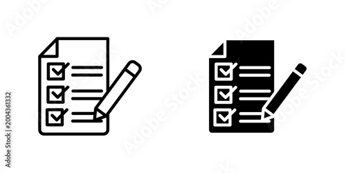 Fotografía Defining icon on white background, editable stroke svg 10