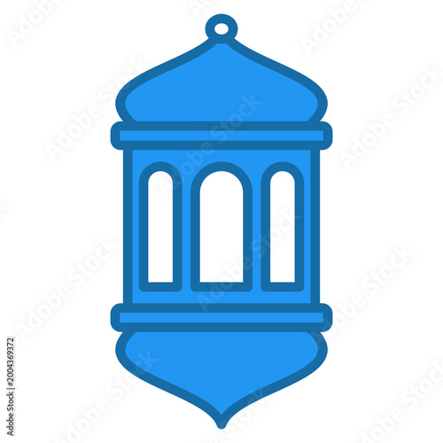 Mosque Lantern Icon For Design Elements