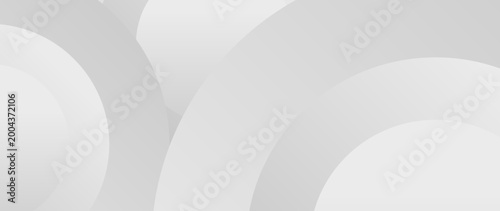 Minimalist gray abstract background with soft overlapping circular shapes and subtle gradients, perfect for web banners, digital art, and professional presentation slides.
