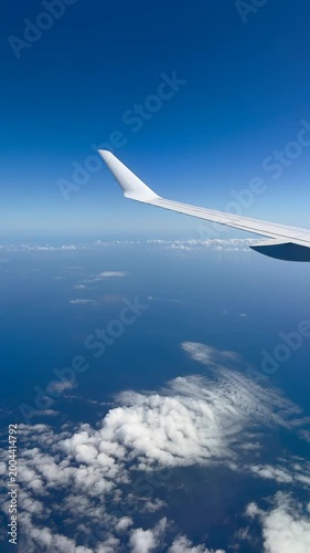 video of the flight over the ocean