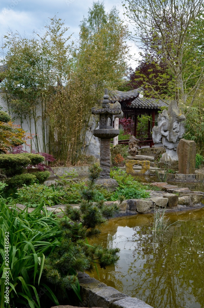 Fototapeta premium jardin chinois