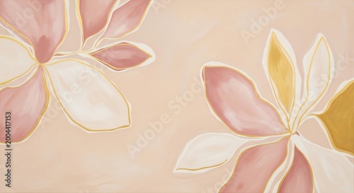 easter bunny with pink tulips
