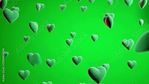 green abstract background