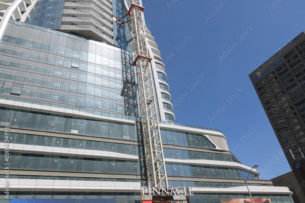Fototapeta premium SkyTower at Pinnacle One Yonge designed by Hariri Pontarini Architects, Toronto