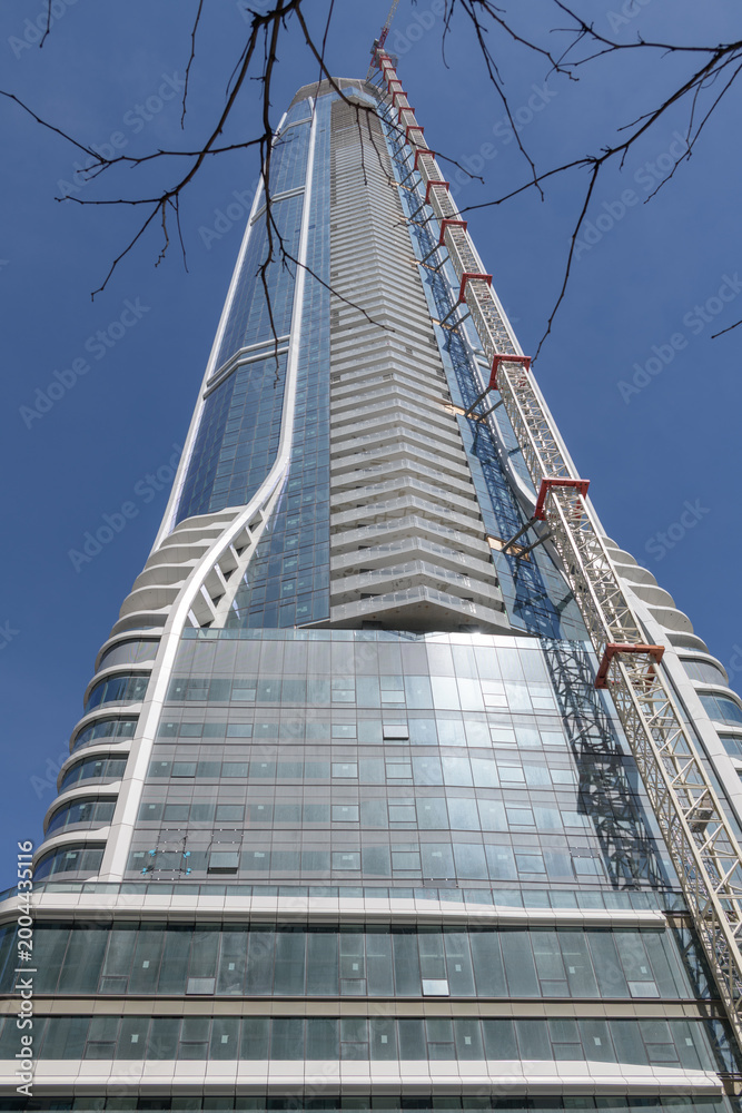 Fototapeta premium SkyTower at Pinnacle One Yonge designed by Hariri Pontarini Architects, Toronto