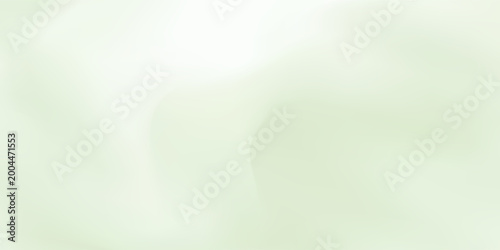 Pastel green watercolor effect background. Soft greenish blurred paint splashes wallpaper for birthday or wedding design. Light watercolour gradient texture. Vector organic marble backdrop