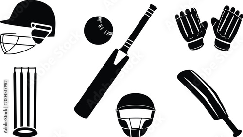 baseball bat and ball