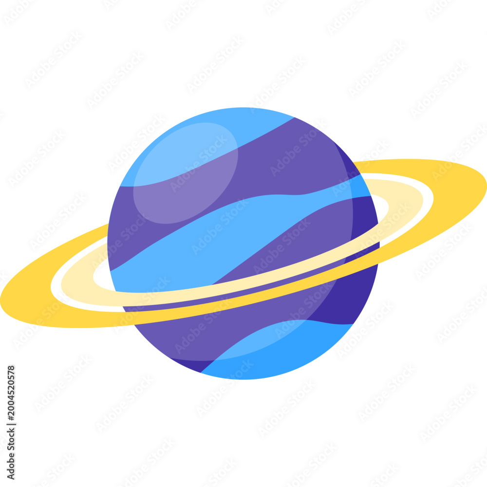 Fototapeta premium Ringed Planet
