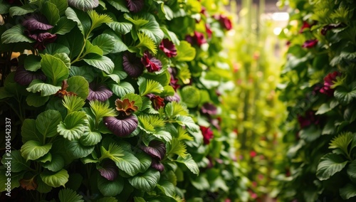 red and green berries