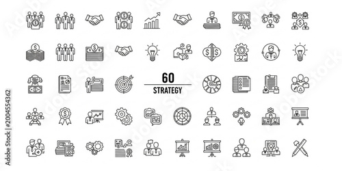 Minimal school and e learning line icon set with education class symbols outline vector collection