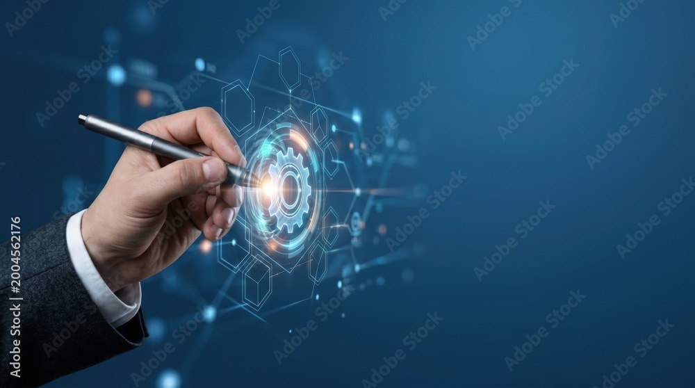 © abc123man - Innovative technology in business enhancing digital interaction in modern environments