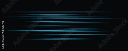 Dense red glowing horizontal speed lines texture on dark background, fast velocity motion blur vector graphic