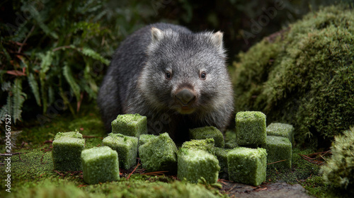 Wombat produce cube-shaped droppings.
