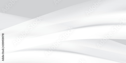 Photos Abstract Gray Waves Background With Smooth Flowing Ribbons And Minimal Soft Text