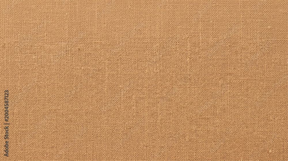 Fototapeta premium Woven Caramel Linen Canvas Abstract Background