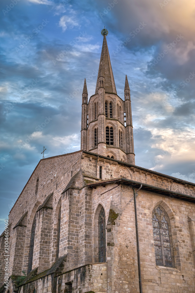 Fototapeta premium Limoges is a historic capital city of the former French region of Limousin and the prefecture of the Limoges district.