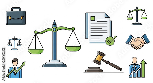 Foto Lawyer court legal justice system.