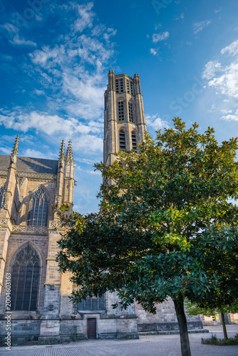 Limoges Cathedral is the main church in the city of Limoges and the seat of the bishopric. It is located in the heart of the old quarter, the Citée
