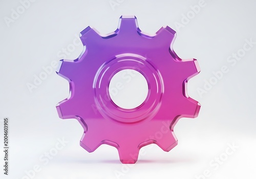 Vibrant purple and pink abstract swirl with white center digital background
