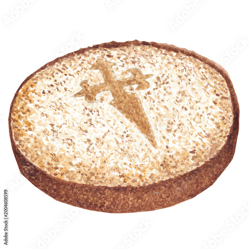 Fotografie tarta de santiago