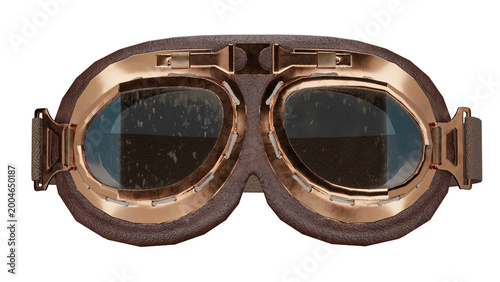 3d rendering aviator googles