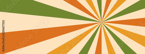 Foto Swirl groovy Starburst