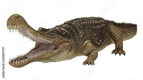 3d rendering sarcosuchus