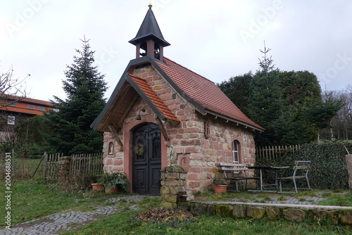 Kapelle Deo Gratia an der Tromm im Odenwald