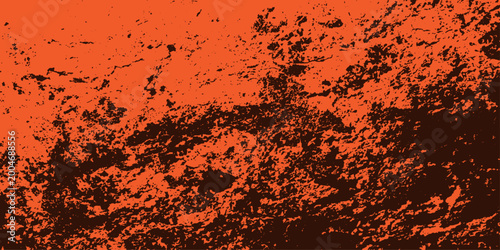 Photos Burned orange and red fire wood texture creates an abstract grunge pattern with