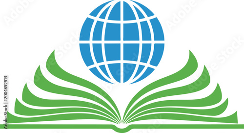 Obraz na płótnie Symbol global food and logo design