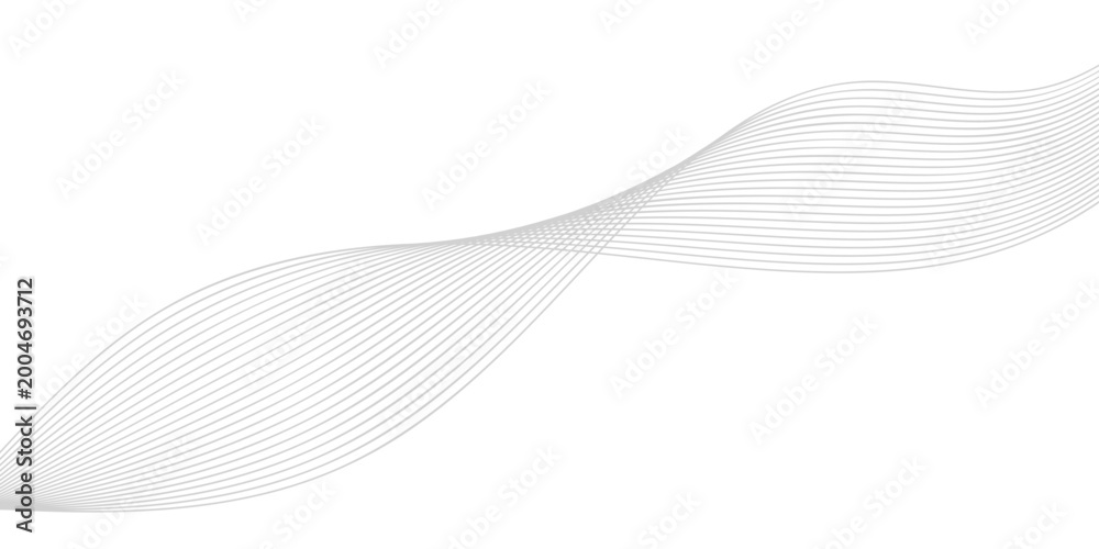 Fototapeta premium Abstract flowing wavy lines, evoking a sense of elegance and dynamism, designed with minimalistic style.