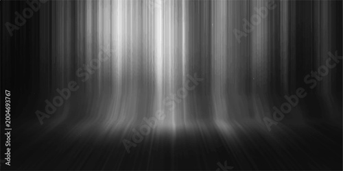 Canvastavla Abstract ethereal light forms a captivating stage, like an unseen source creating a serene, luminous ambiance