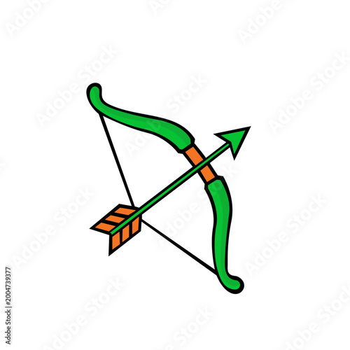 bow and arrow