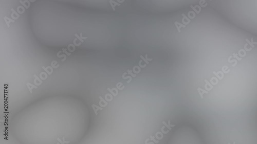 Slow Motion Abstract Gray 3D Ambient Background 4K Seamless Loop for Professional Overlay