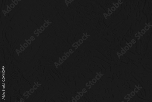 Dark black paint grunge plaster wall texture abstract pattern decorative stucco background structure backdrop