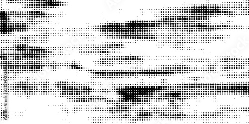 Black halftone dots create a smooth gradient fading upward into a white background, forming a clean abstract texture.