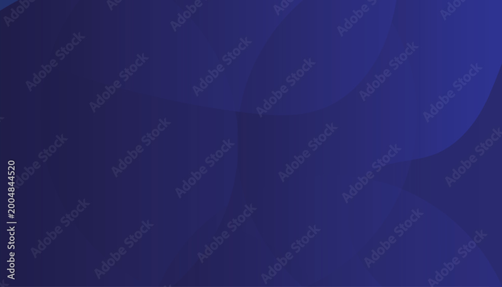 Fototapeta premium Abstract Dark Blue Gradient Background with Smooth Geometric Shapes and Modern Minimal Design