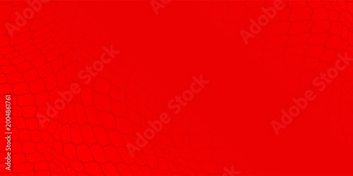 Fotografija red Football or soccer background with big ball in gray colors