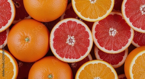 Citrus Delight: Oranges and Grapefruits Galore