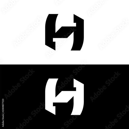 Letter H Logo Design
