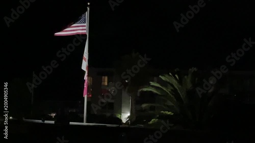 Rooftop View From Hotel in Ventura, California