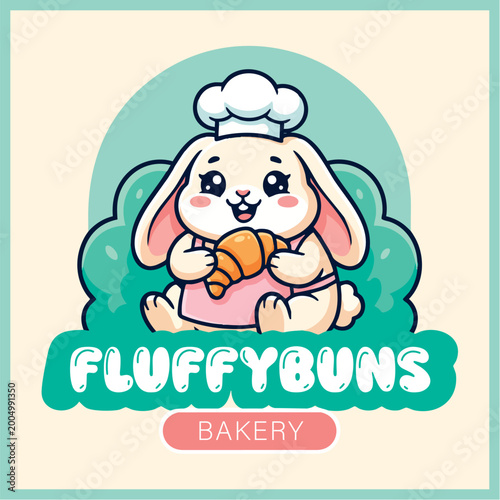 Vector mascot logo design