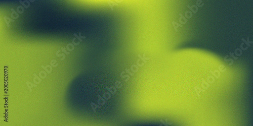 Abstract Grainy Gradient Background with Lo-Fi Noise Texture in Lime Green and Dark Moss