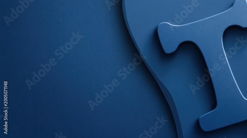 Close-up of blue textured 