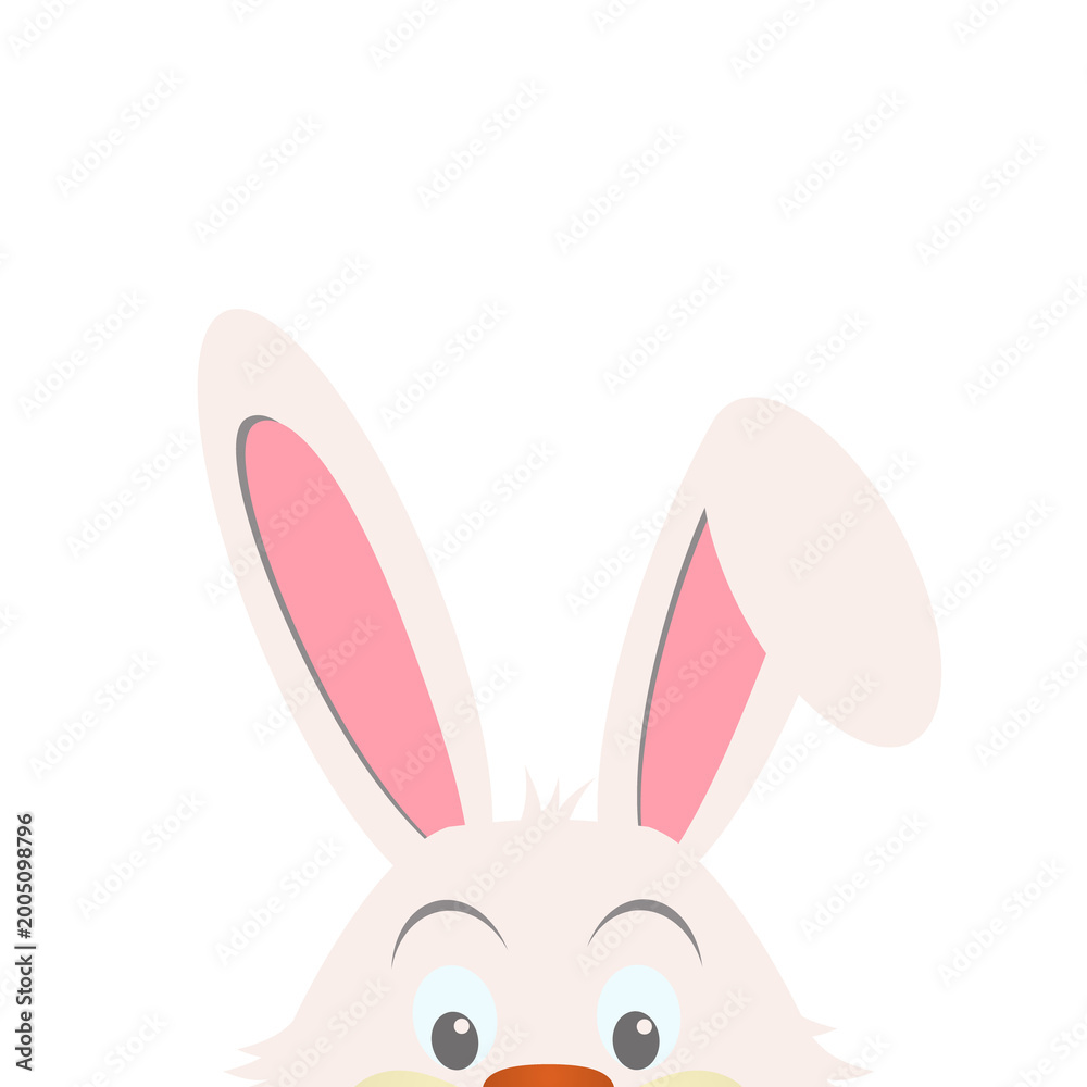 Obraz premium Happy Easter rabbit ears