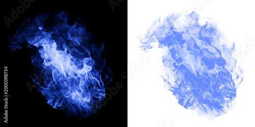 blue flame smoke png transparent background effect, glowing blue fire abstract png transparent background, energy smoke flame overlay png transparent background