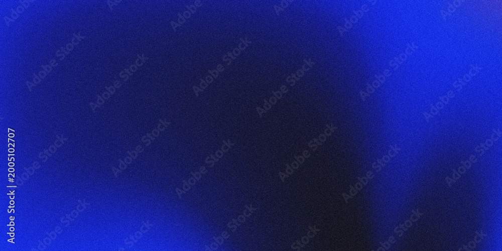 Obraz premium Dark blue to black gradient background with grainy noise texture, ideal for moody digital designs, tech projects, and creative overlays.