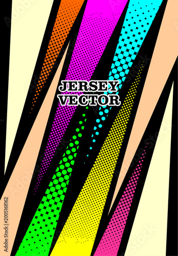 vector halftone for jersey de...