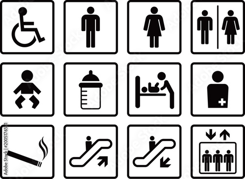 トイレのピクトグラム